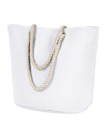 Polyester Canvas Rope Tote