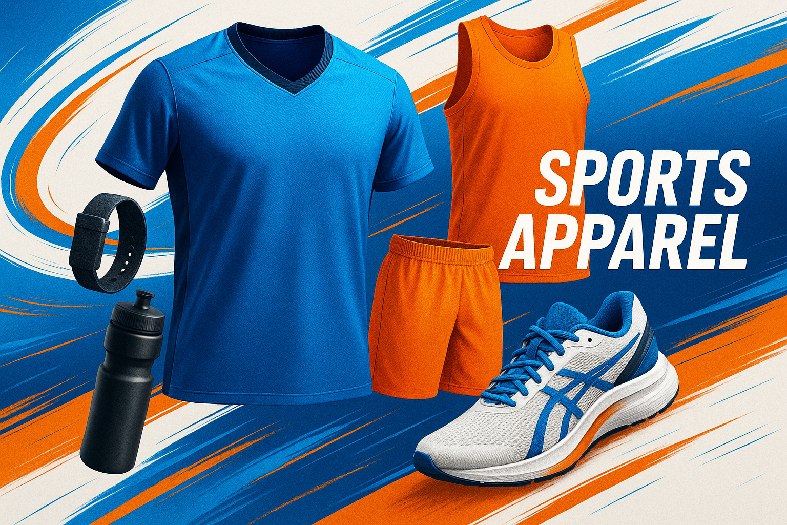 generate banner for sports apparels